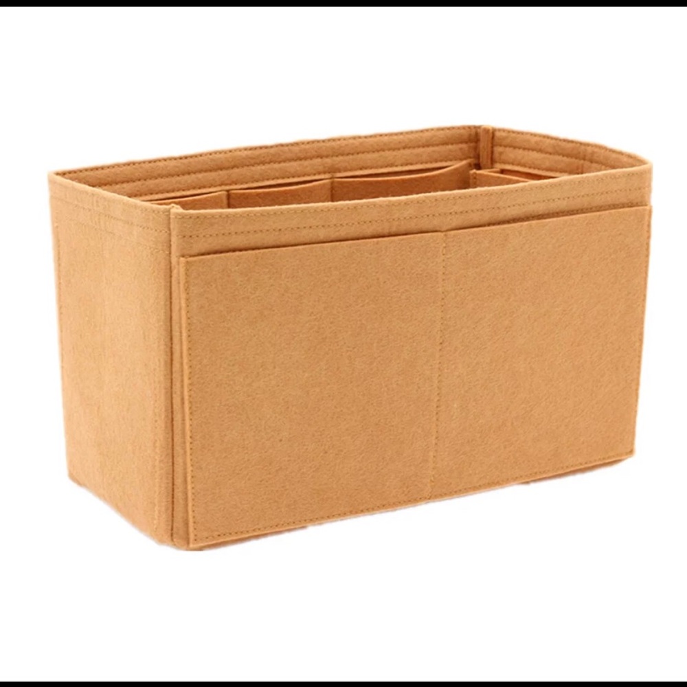 Bag Organizer Insert For Neverfull MM Beige
